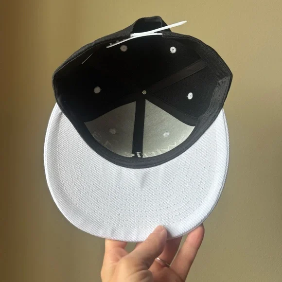 Black and White Cap with Swiftie_13 Embroidery - Taylor Swift Hat - Picture 6 of 7